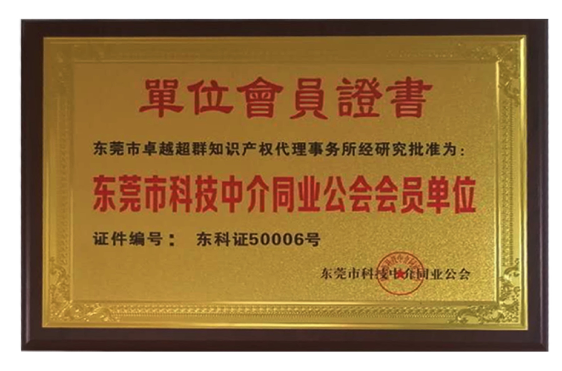 Dongguan Technology Intermediary Trade Association Member