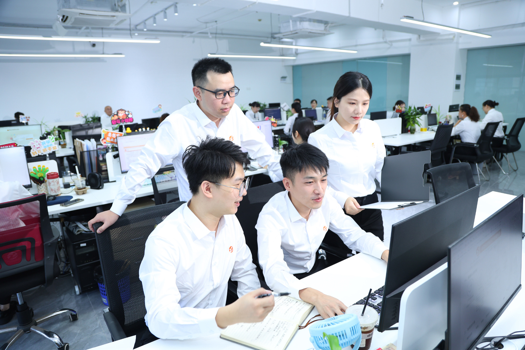 China IP Pro team collaborating in the office